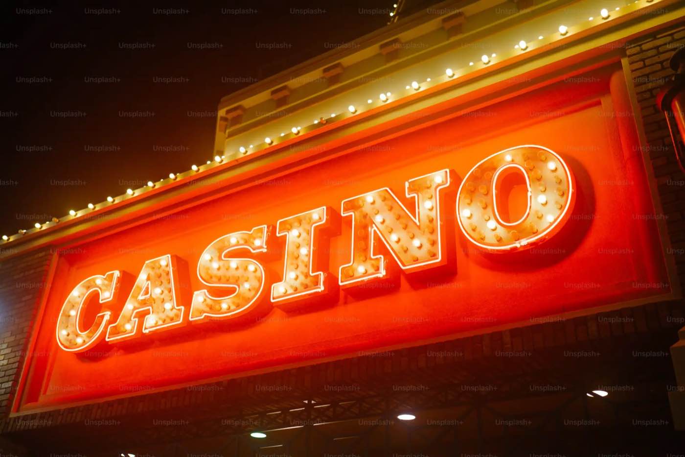 Neon casino sign for the operator mergers blog article